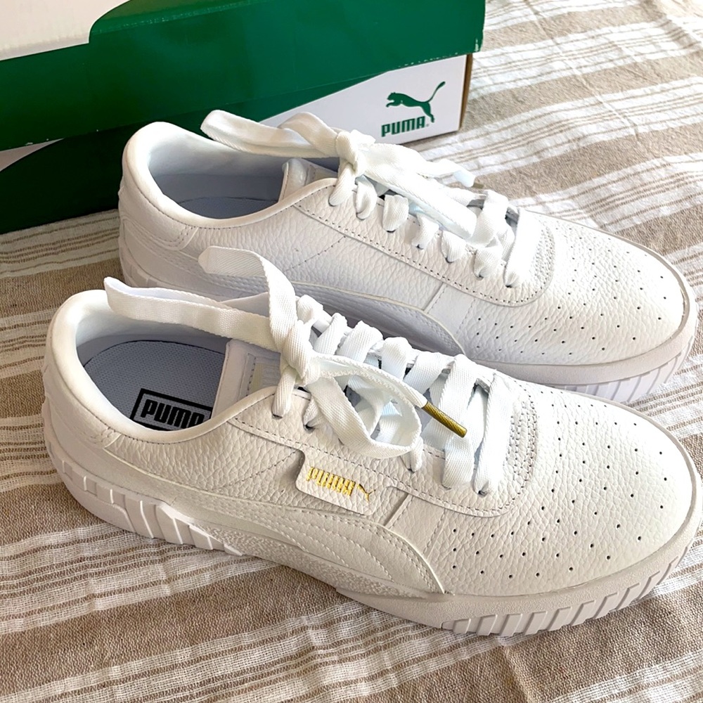 PUMA Women's Cali Leather Platform Sneakers